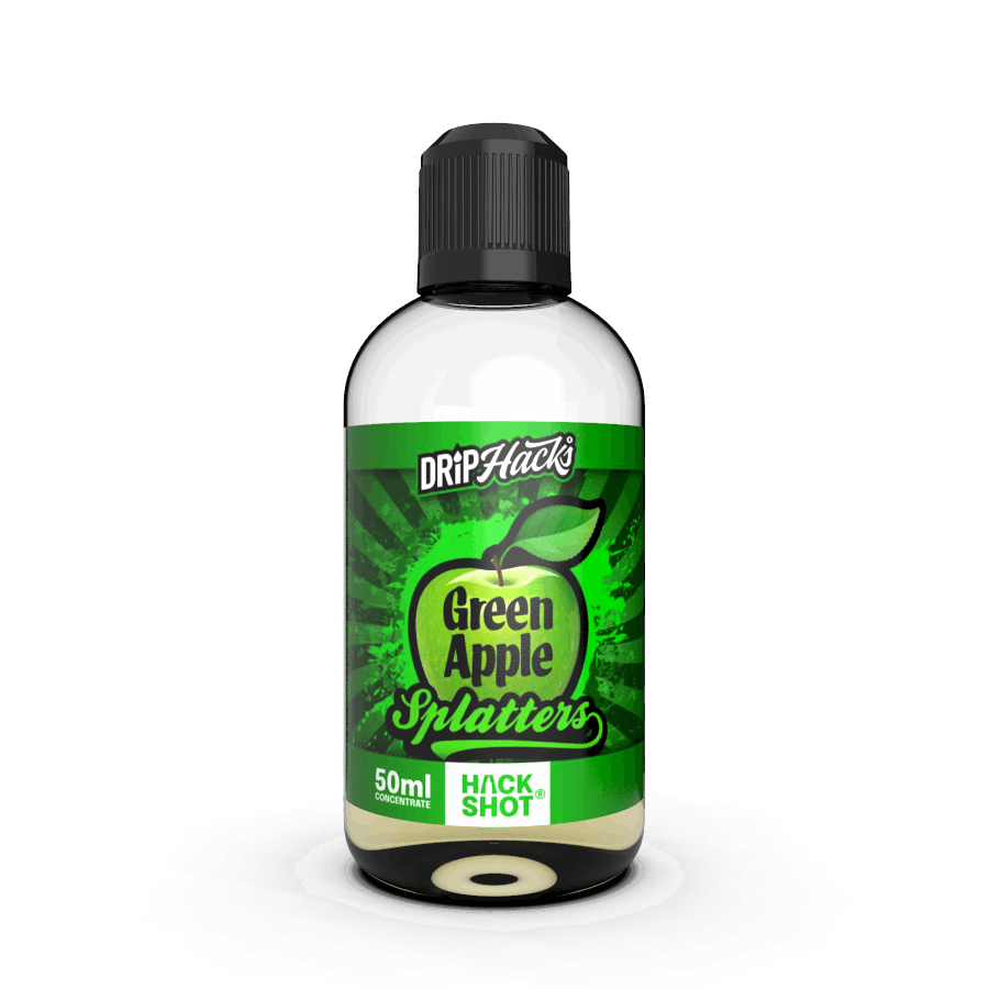 Green Apple Splatters by Drip Hacks Flavors