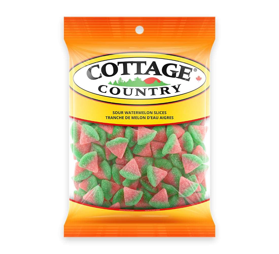 Sour Watermelon Slices Bags 250g