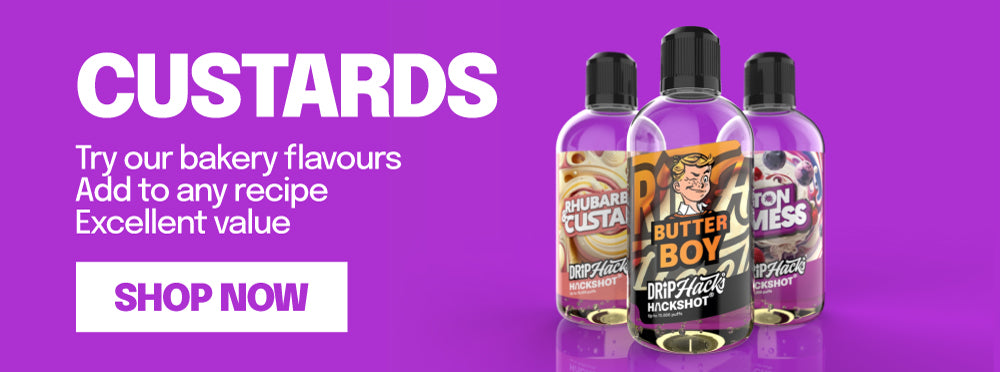 Canada's best selling DIY flavours with sweeteners for making e-liquids.