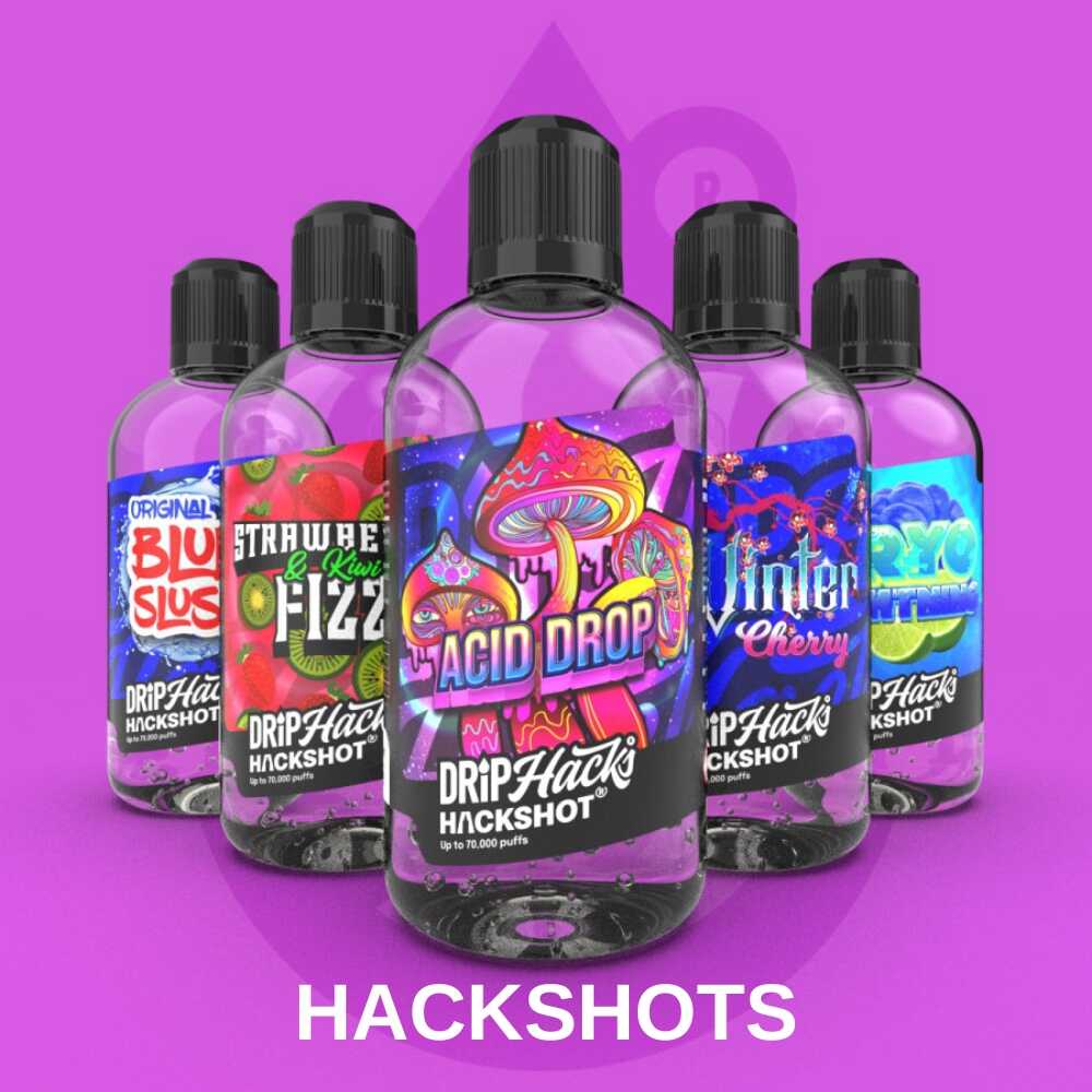 HackShots from the UK to make your own eliquid in Canada.