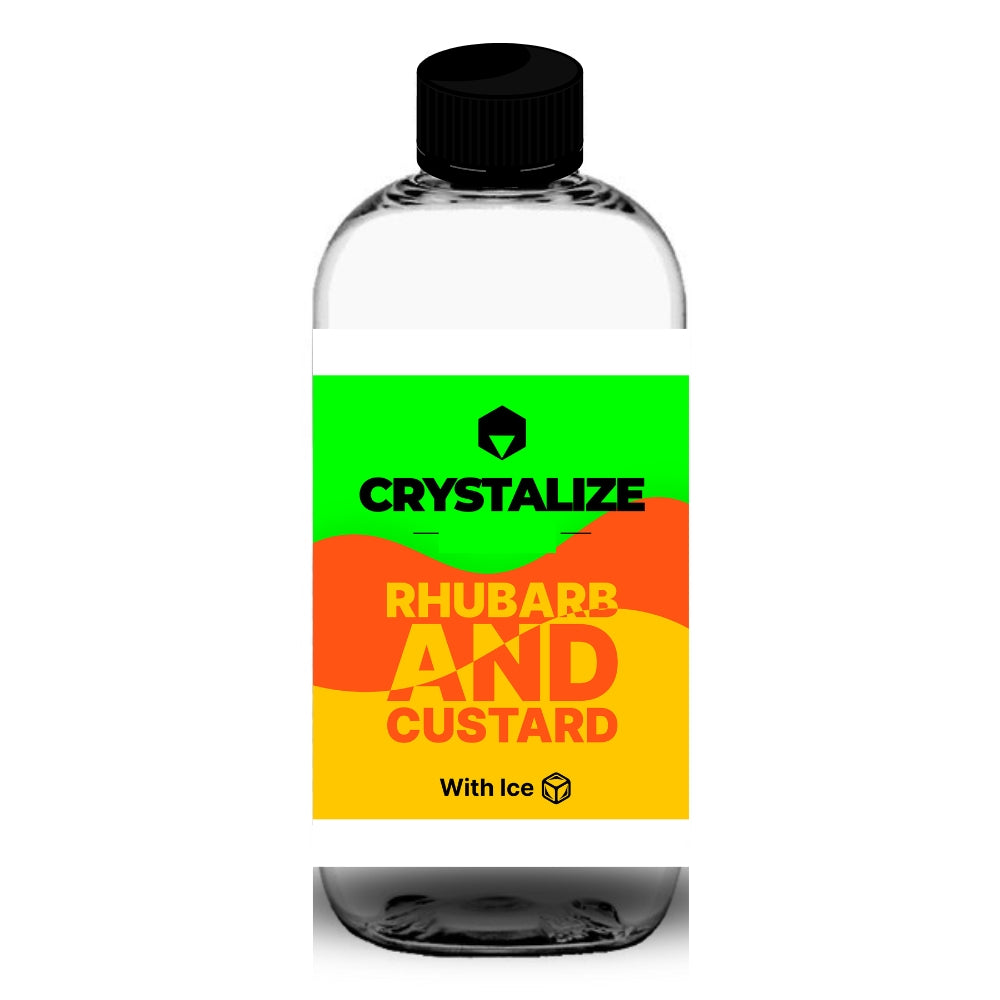 Crystalize Rhubarb Custard by Drip Hacks Flavors