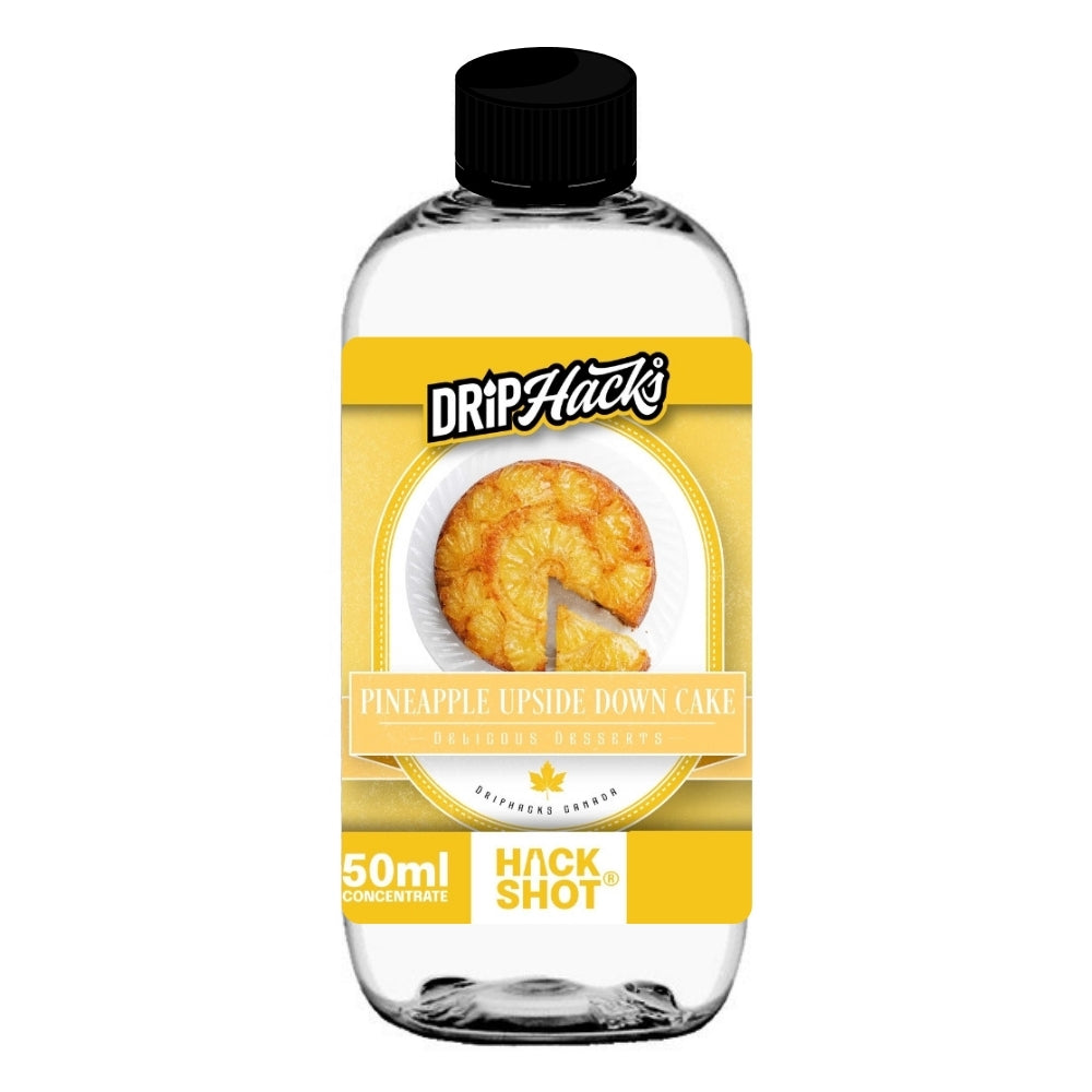 Pineapple Upside Down Cake by Drip Hacks Flavors