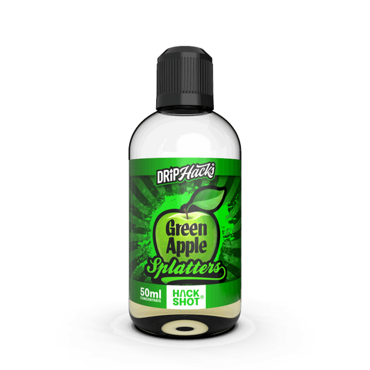 Green Apple Splatters by Drip Hacks Flavors