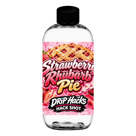 Strawberry Rhubarb Pie by Drip Hacks Flavors