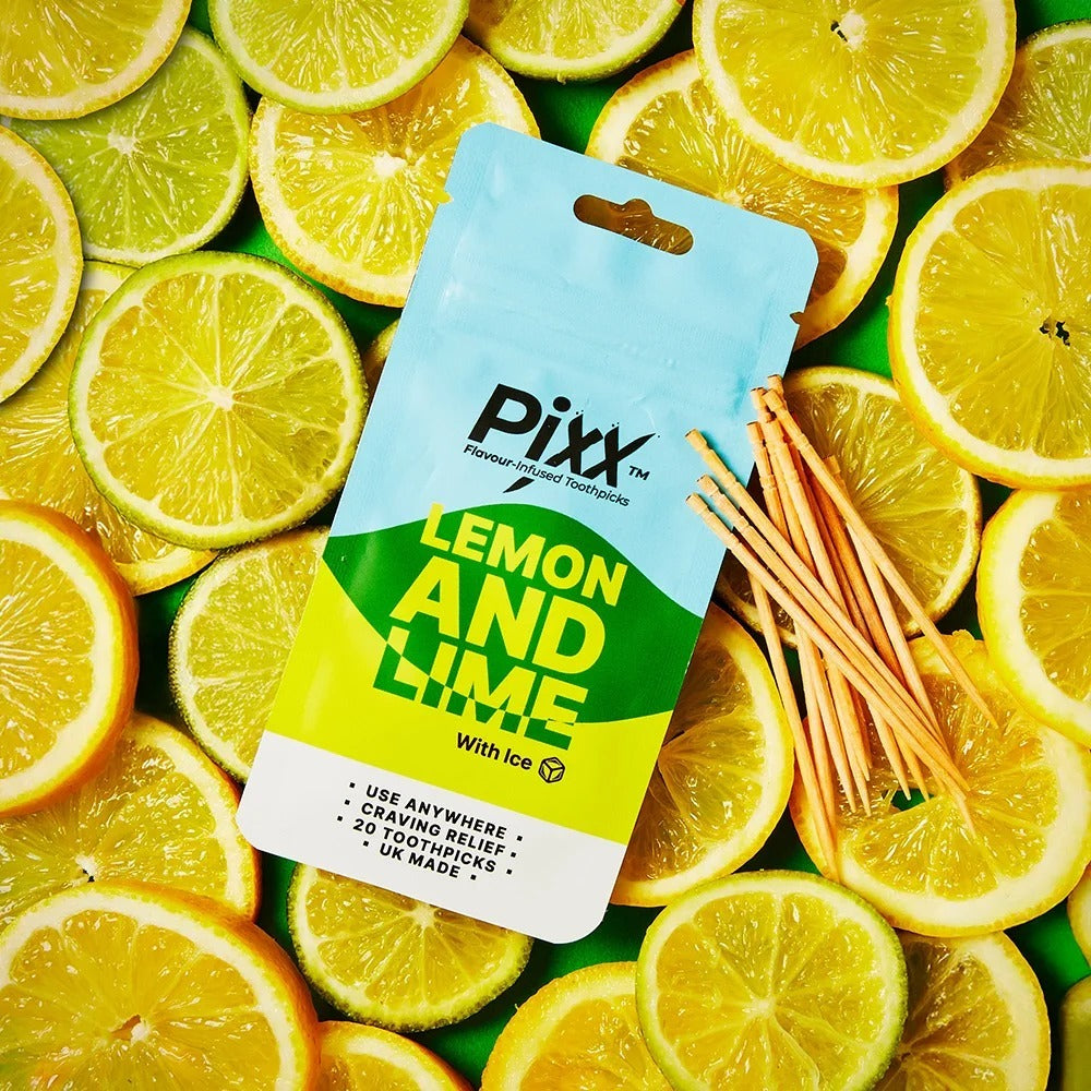 Pixx Lemon and Lime Flavoured Infused Toothpicks Coming Soon!