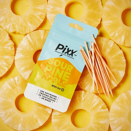 Pixx Sour Pineapple  Flavoured Infused Toothpicks Coming Soon!