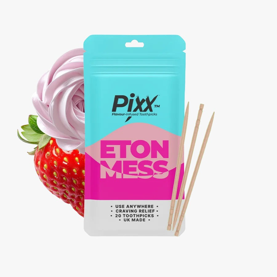 Pixx Eton Mess Flavoured Infused Toothpicks Coming Soon!