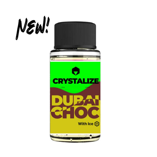 Crystalize Dubai Chocolate Flavor Concentrate By Drip Hacks